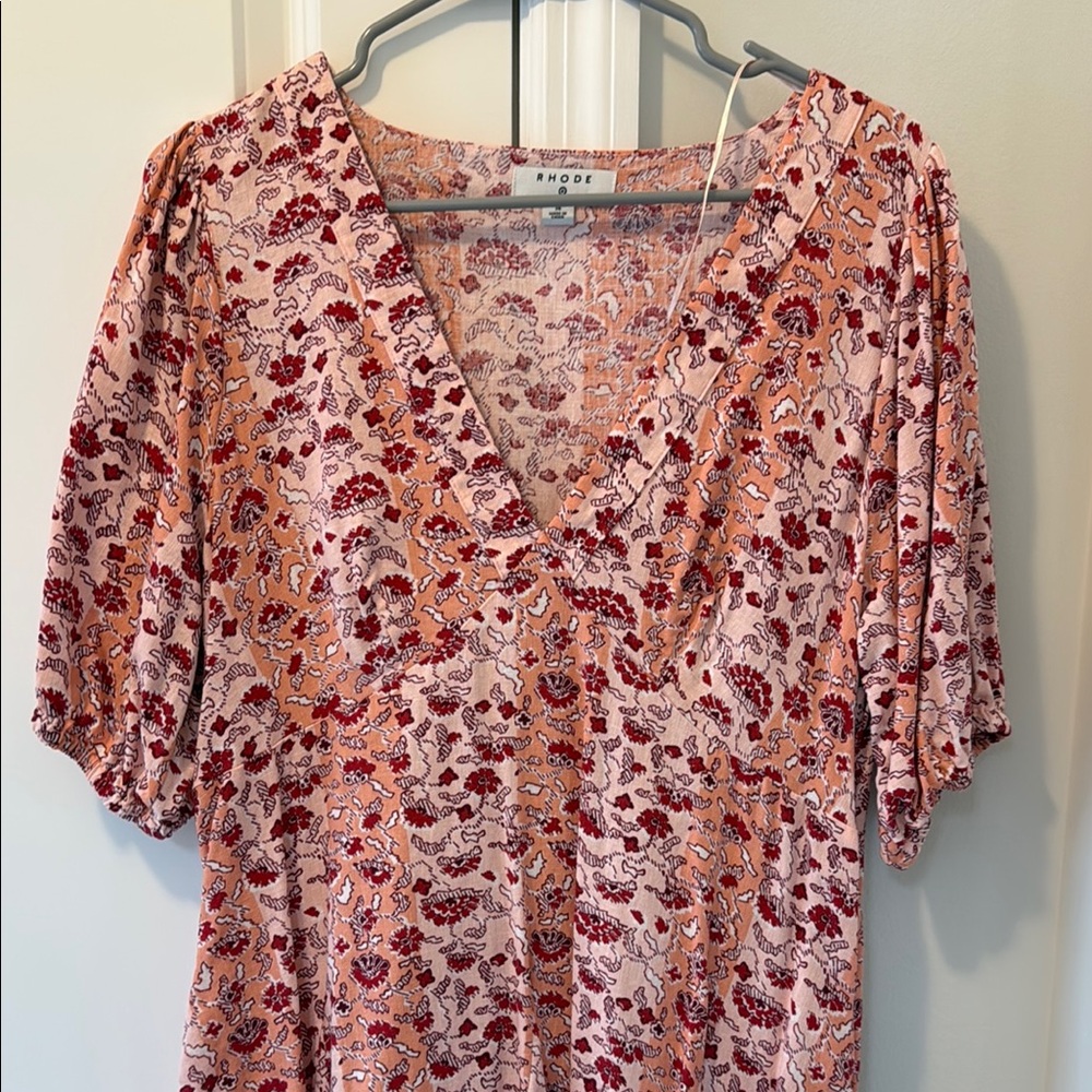 RHODE Pink Mini Dress